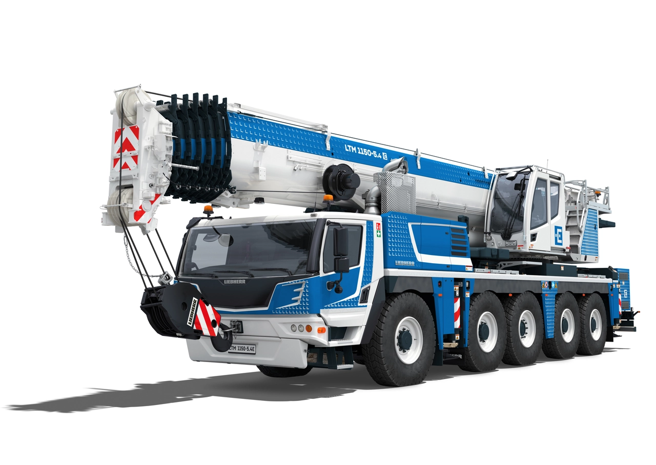 Manufacturer reference: Liebherr LTM 1150-5.4E
