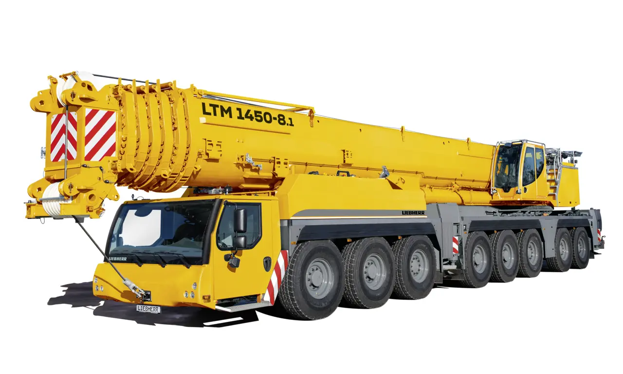 Manufacturer reference: Liebherr LTM 1450-8.1
