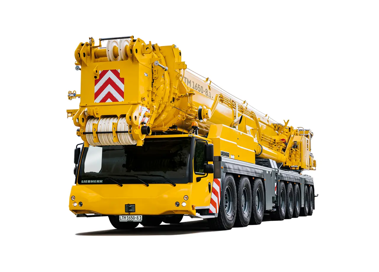 Manufacturer reference: Liebherr LTM 1650-8.1