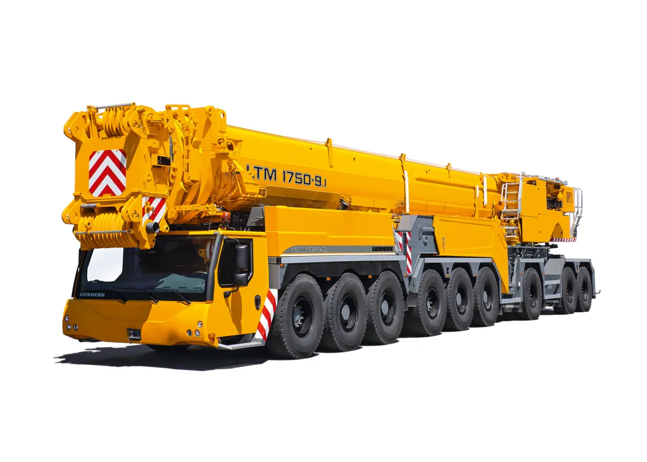 Manufacturer reference: Liebherr LTM 1750-9.1